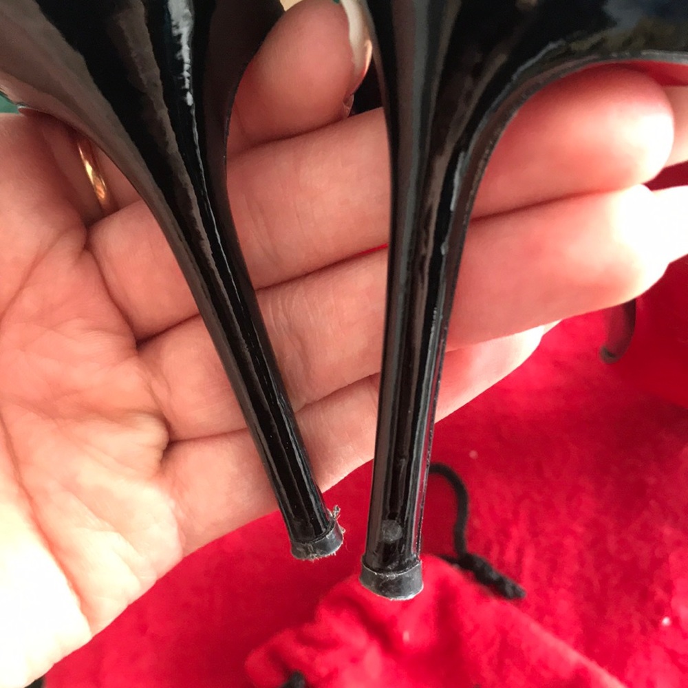 37 fifi sling 85mm black patent - Picture 6 of 10